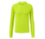 T-shirt technique manches longues, vert fluo - Citron vert fluo