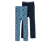 2 Leggings thermiques pour enfant, bleu