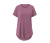 T-shirt long, mauve