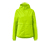 Veste de course coupe-vent, vert fluo