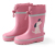 Bottes de pluie, rose, chien