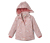 Veste de pluie thermique pour enfant, rose