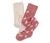 2 Collants thermiques pour enfant, rose