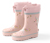 Bottes de pluie, rose, licorne